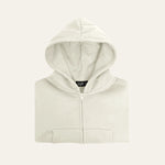 Cropped Hoodie - Bone image 2