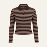 Soho Top - Brown Stripe image 0