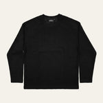 Waffle Long Sleeve T-Shirt - Black image 0