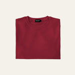 Crop T-Shirt - Maroon image 2