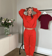 Oversized Sweater - Red image 3