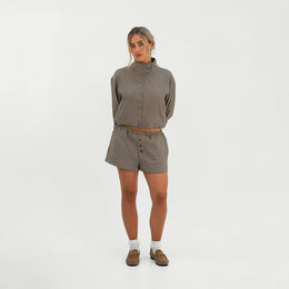 The Vivian Top - Houndstooth