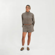 The Vivian Shorts - Houndstooth