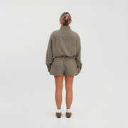 The Vivian Top - Houndstooth