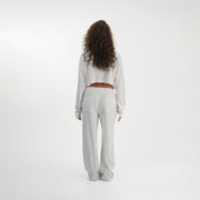 Soft Towelling Trousers - White