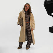 Soho Top - Brown Stripe
