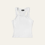 Ribbed Vest - White image 0