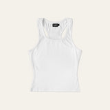 Ribbed Vest - White image 0