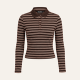 Soho Top - Brown Stripe image 0