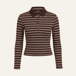 Soho Top - Brown Stripe image 0