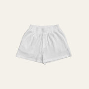 Seaside Waffle Shorts - White