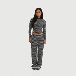 Soho Top - Black Stripe