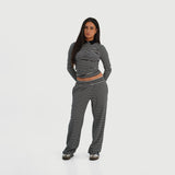 Soho Trousers - Black Stripe