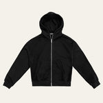 Zip Up Hoodie - Jet Black image 0