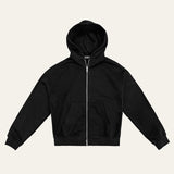 Zip Up Hoodie - Jet Black image 0