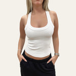 Fitted Vest - White image 2