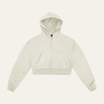 Cropped Hoodie - Bone image 0