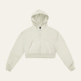 Cropped Hoodie - Bone image 0